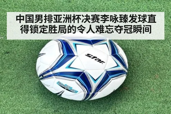 中国男排亚洲杯决赛李咏臻发球直得锁定胜局的令人难忘夺冠瞬间